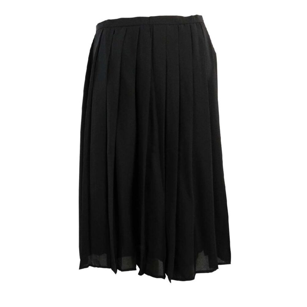 Calvin Klein Women's Large Pleat Skirt - Black